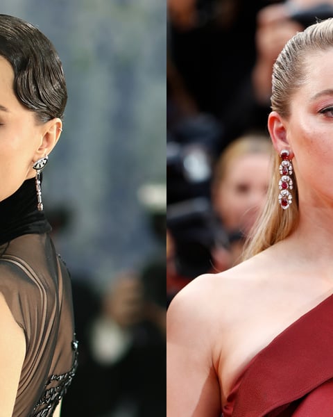 Cara Delevingne and Amber Heard, who confirmed their post-divorce romance on Louis Theroux's podcast in June 2026