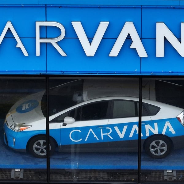 Carvana automated car vending machine Daly City California