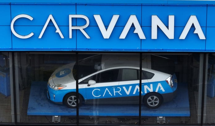 Carvana automated car vending machine Daly City California