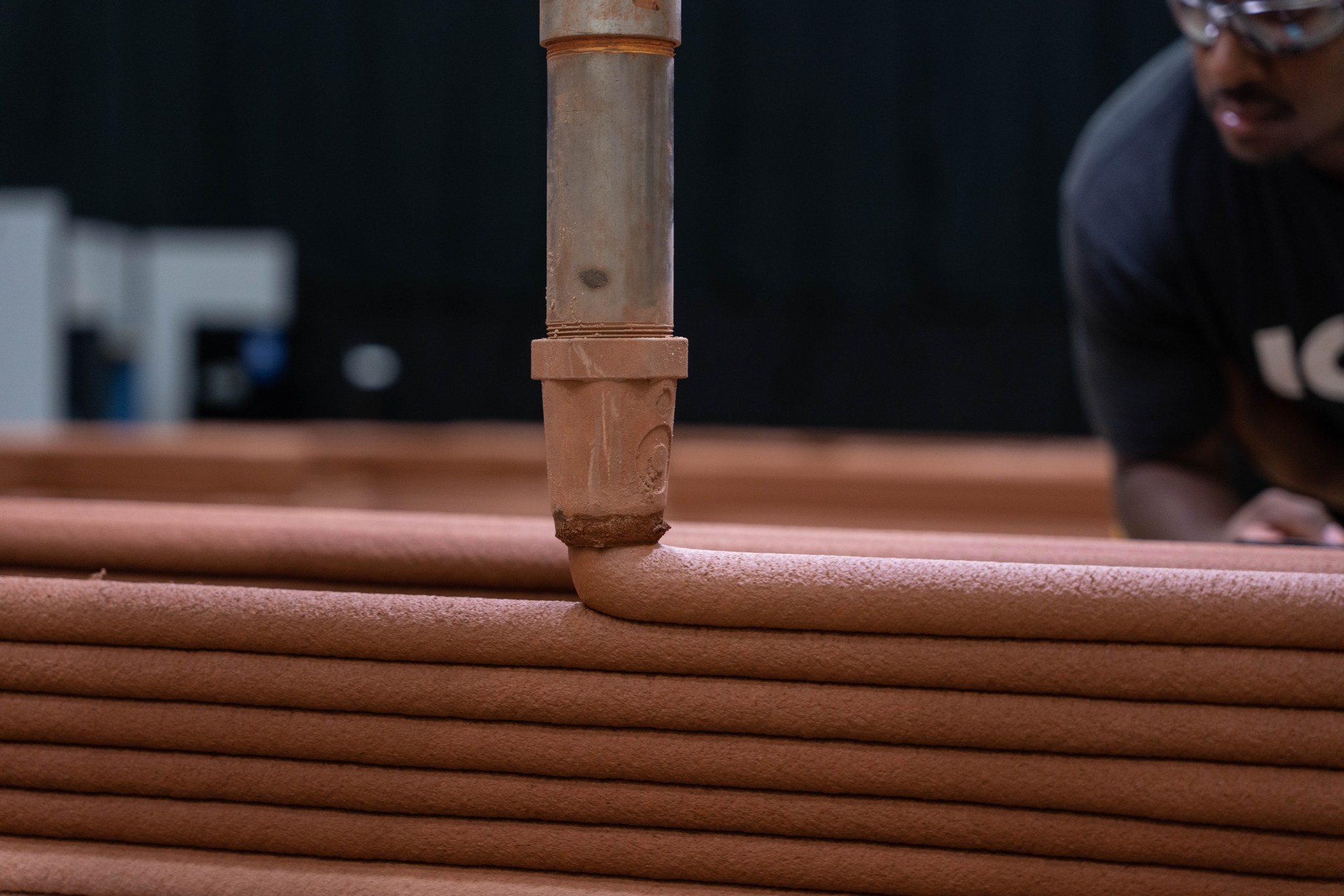 The 3D-printed Mars Dune Alpha habitat at Johnson Space Center used for NASA's CHAPEA missions