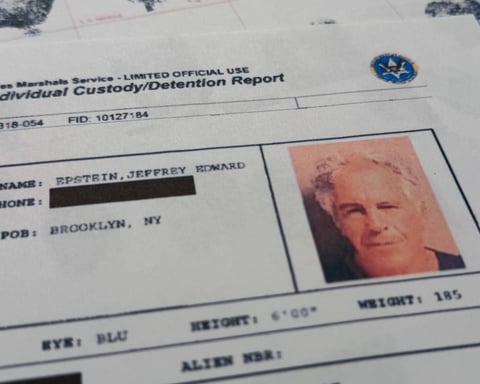 Jeffrey Epstein FBI files document Charles Johnson Mossad allegation