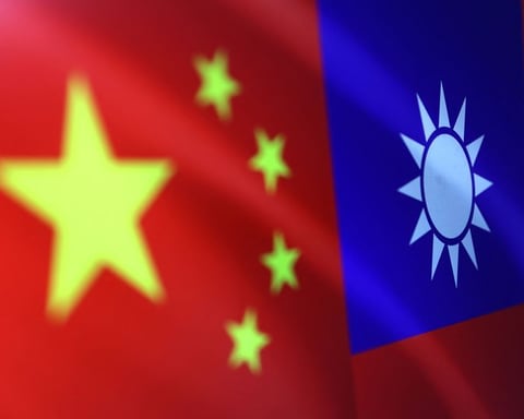 Chinese coast guard vessel patrols disputed waters east of Taiwan island in the Pacific