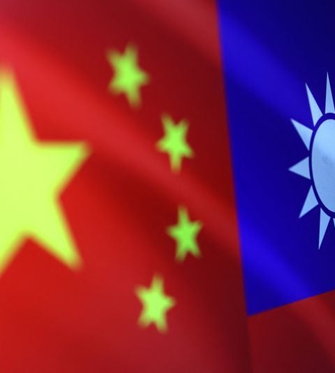 Chinese coast guard vessel patrols disputed waters east of Taiwan island in the Pacific