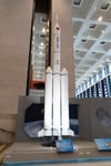 Long March 10B reusable rocket mockup at National Museum of China before maiden flight recovery