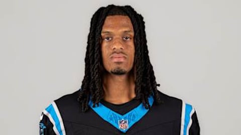 Chris Brazzell Carolina Panthers rookie wide receiver before suffering LCL tear in 2026 training camp