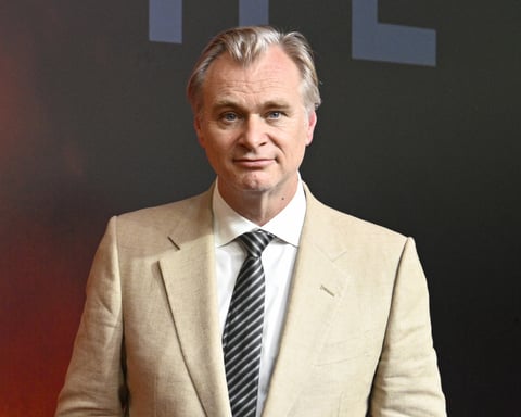 Christopher Nolan speaks at The Odyssey premiere in Mumbai, India on July 11, 2026