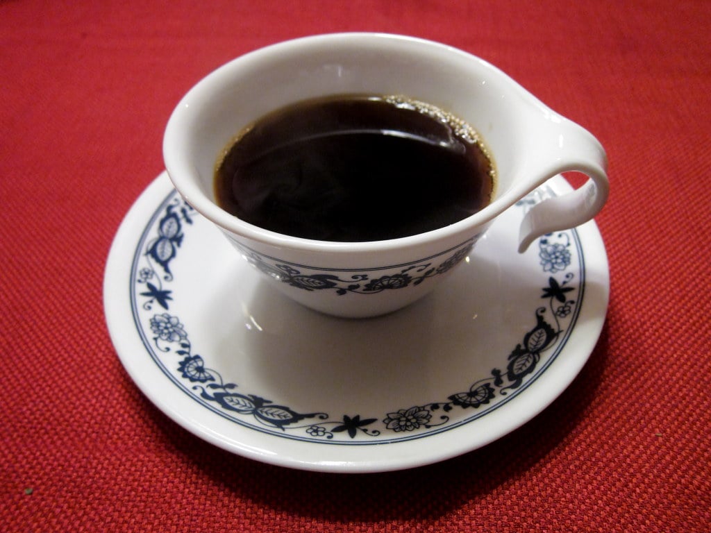 A cup of coffee representing the AHA study linking coffee consumption to reduced heart disease risk