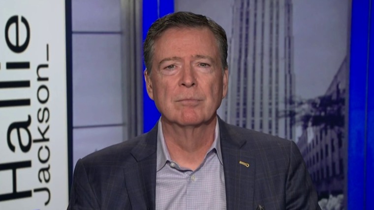 NBC News segment on the Comey seashell indictment