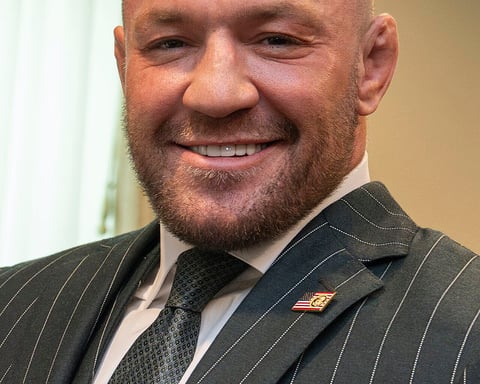 Conor McGregor ahead of his UFC 329 return fight against Max Holloway in Las Vegas