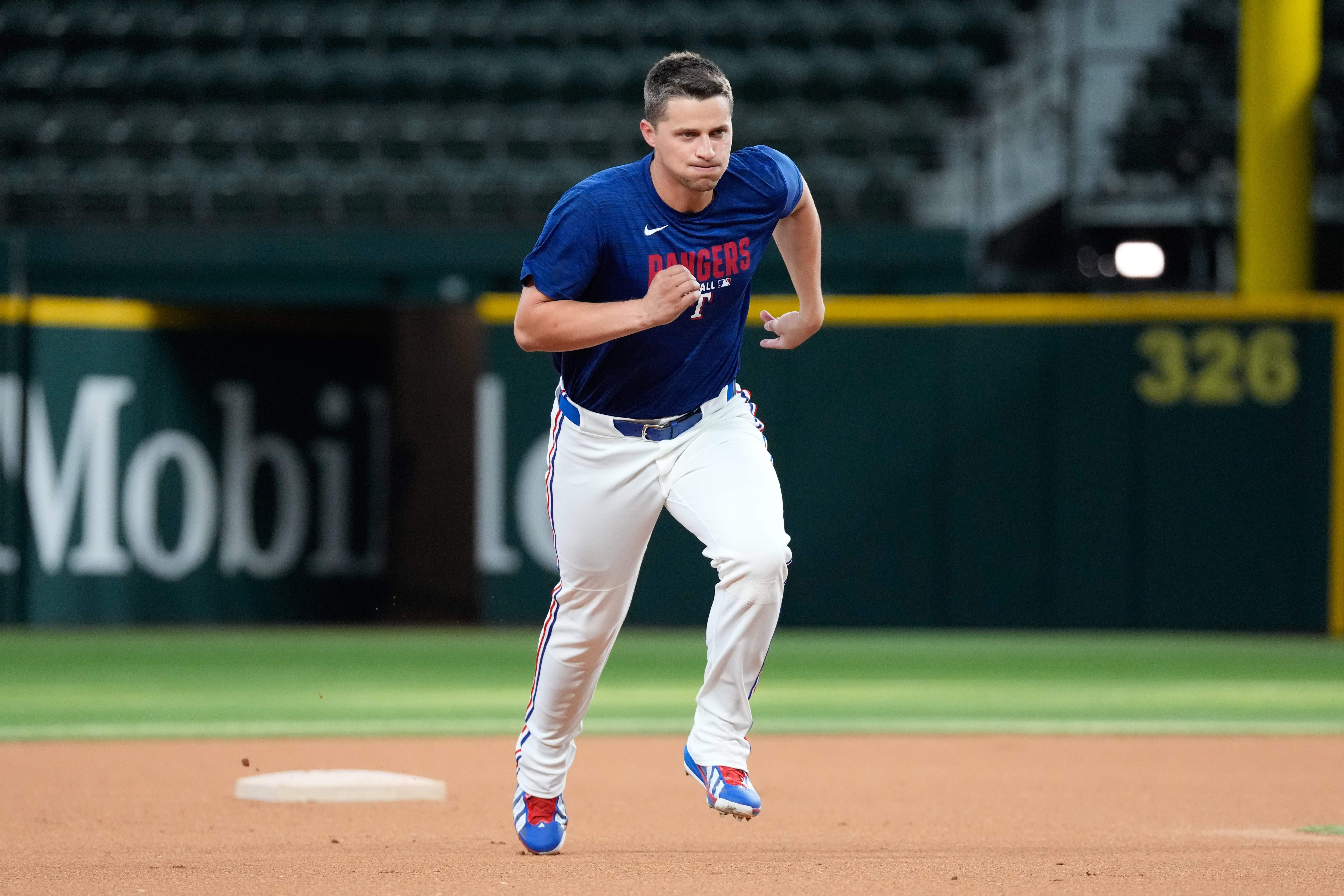 Corey Seager in the Texas Rangers lineup