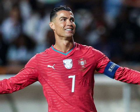Cristiano Ronaldo of Portugal at the 2026 FIFA World Cup