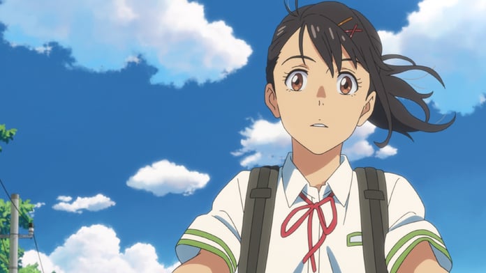 Crunchyroll anime series Suzume representing the new Crunchyroll-Starz streaming bundle on Amazon Prime Video