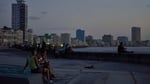 Dark streets in Havana during Cuba's third nationwide power blackout in two weeks
