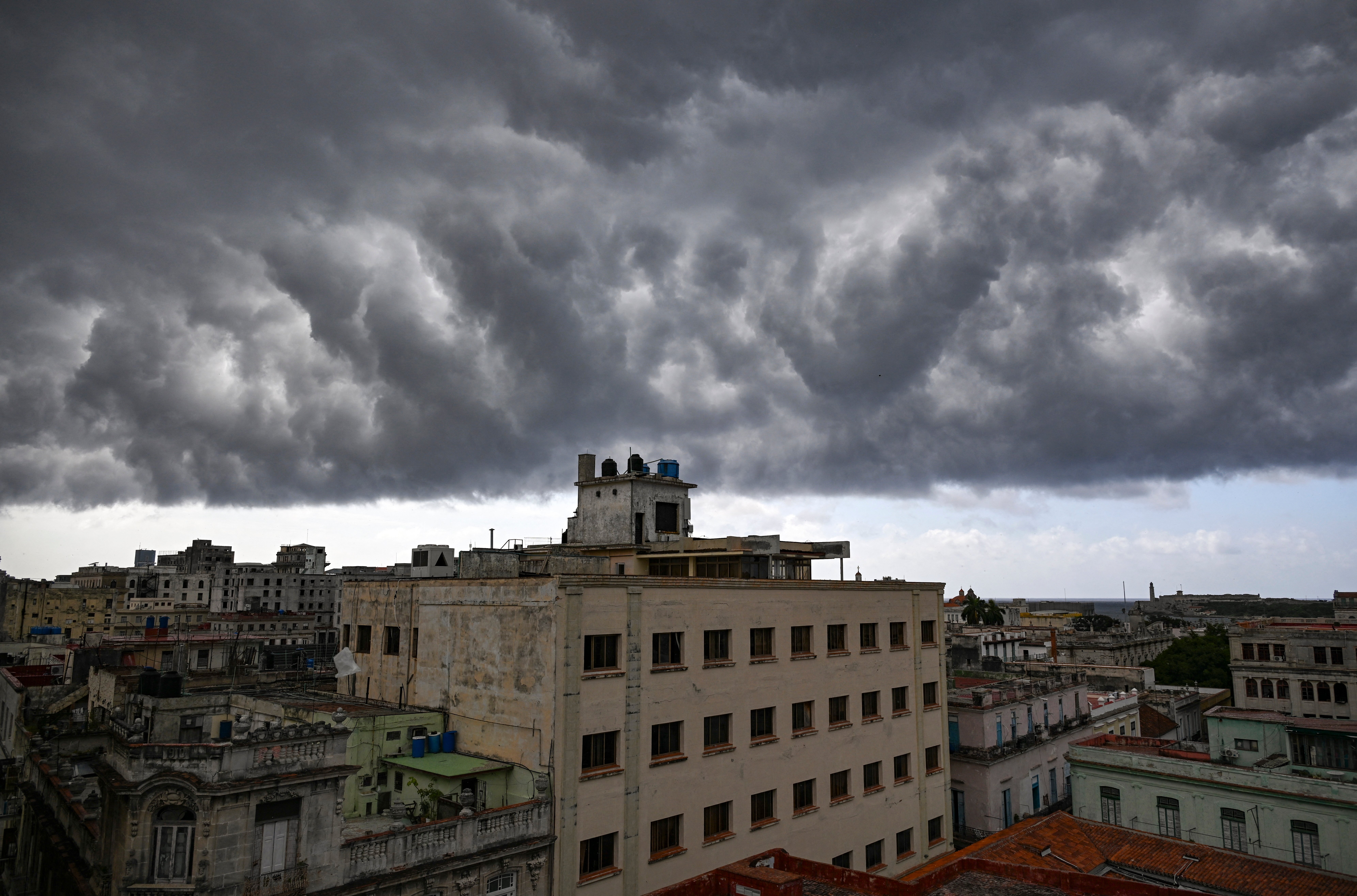 Havana in darkness during Cuba's second island-wide blackout in a week, July 2026