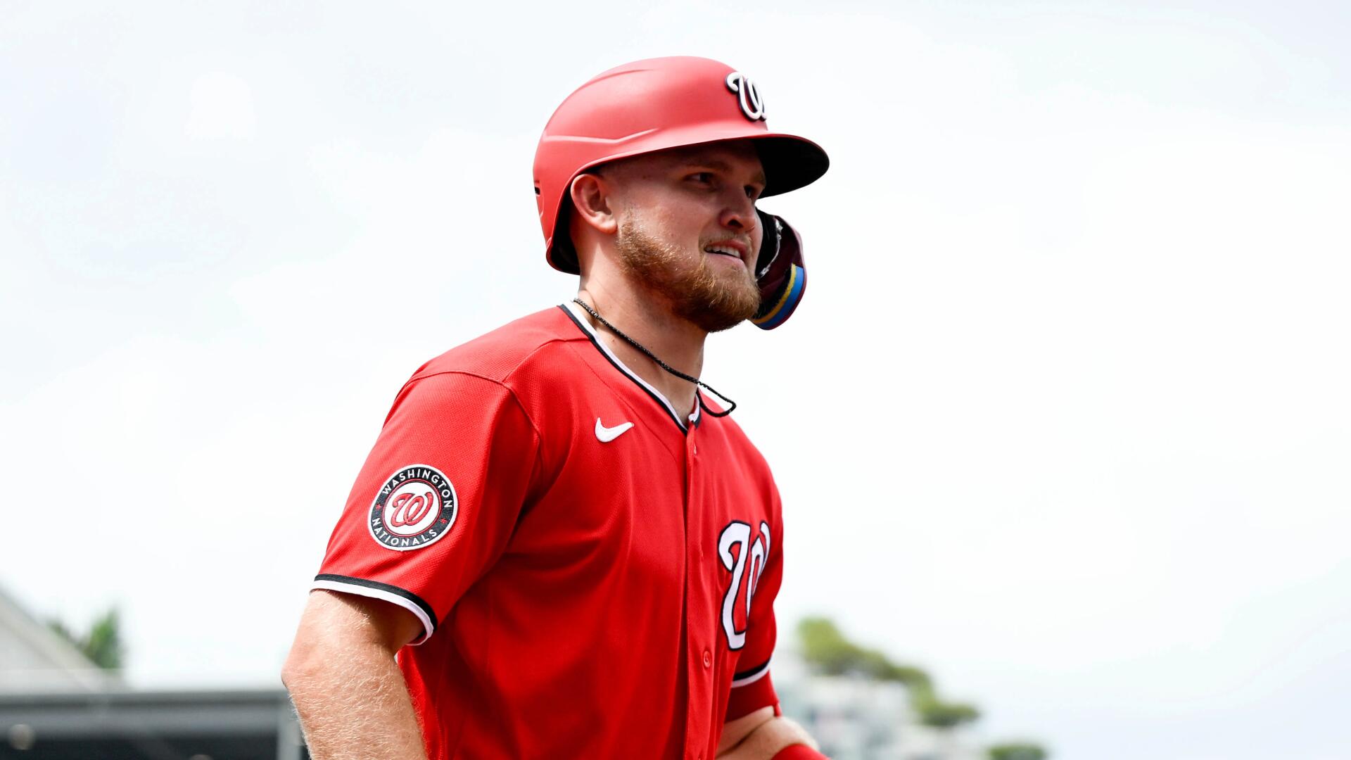 Curtis Mead Washington Nationals infielder batting before Red Sox trade July 2026