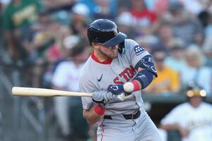 Curtis Mead Boston Red Sox infielder broken wrist injured list