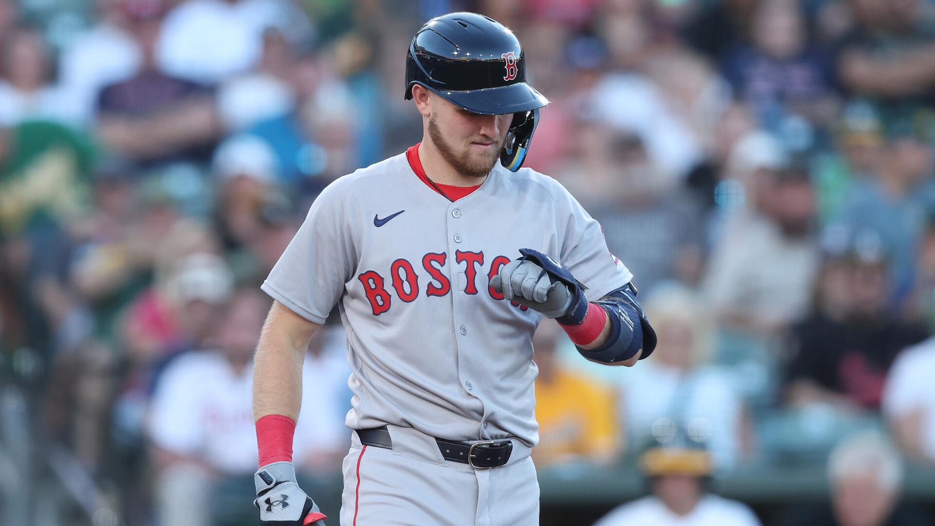 Curtis Mead Tampa Bay Rays Red Sox outfielder wrist fracture 2026