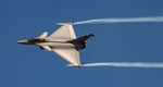 A Dassault Rafale multirole fighter jet the type France uses as the delivery vehicle for its nuclear deterrence, which Germany will now join in exercises for the first time