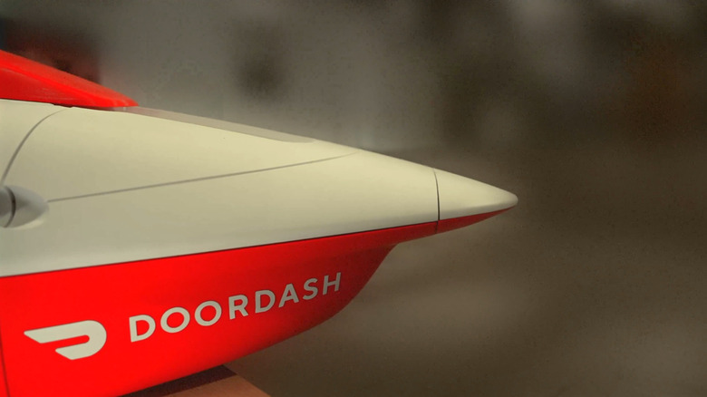 DoorDash Air drone aircraft in operation after receiving FAA Part 135 air carrier certification