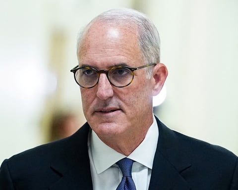 Doug Band arriving at the House Oversight Committee for closed-door interview on Epstein ties June 30 2026