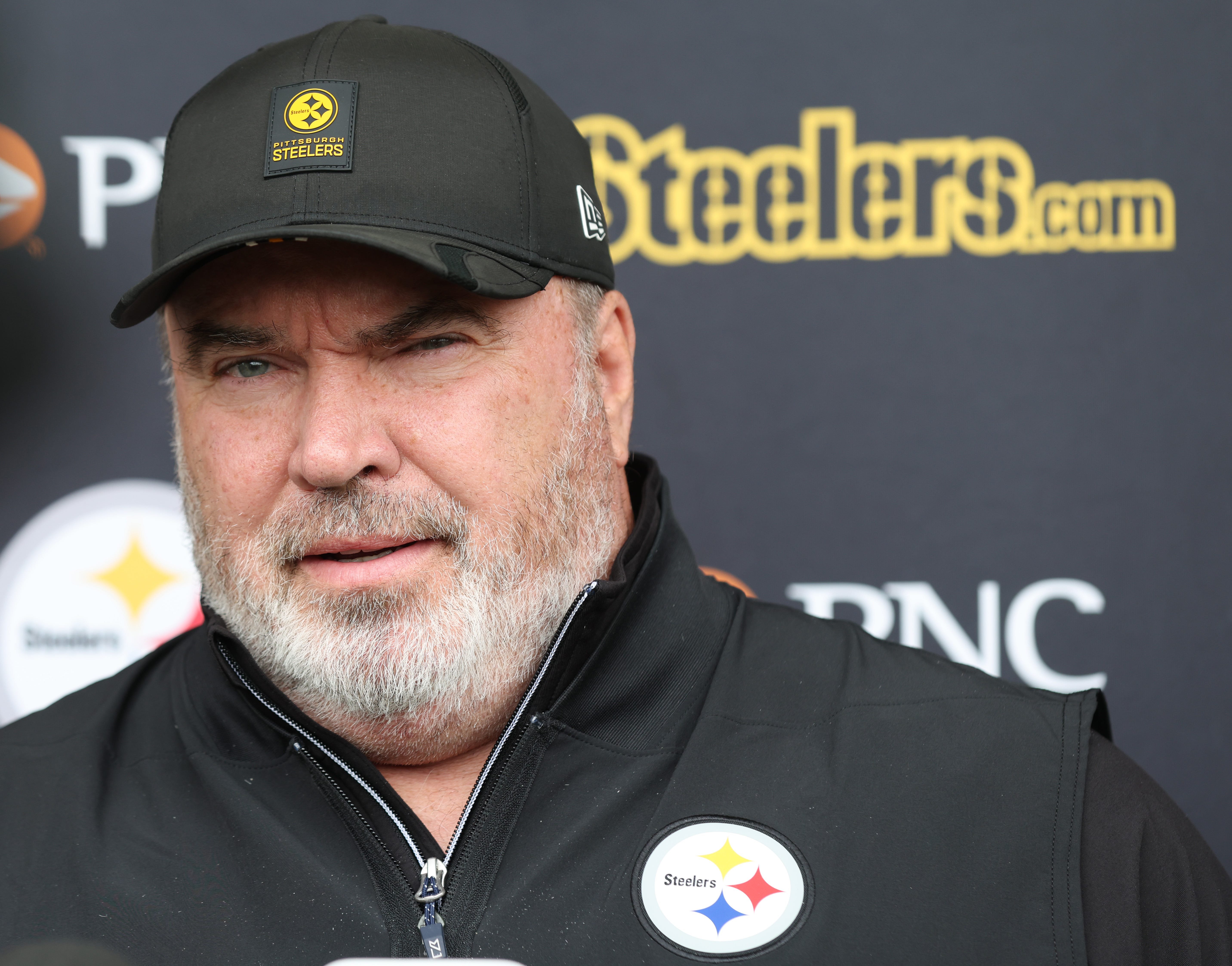 Drew Allar Pittsburgh Steelers quarterback at 2026 training camp in Latrobe