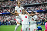 England's Jude Bellingham celebrates at the 2026 World Cup