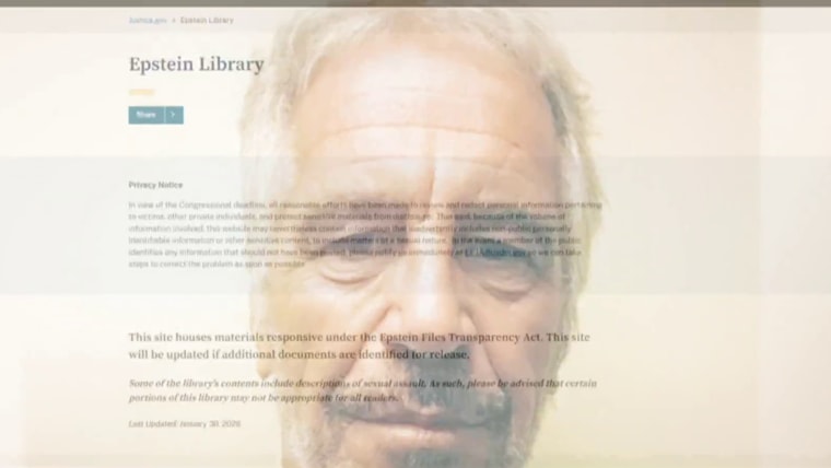 The US Justice Department released millions of pages of Epstein documents in January 2026, including records linking Ehud Barak and Israeli officials to Epstein