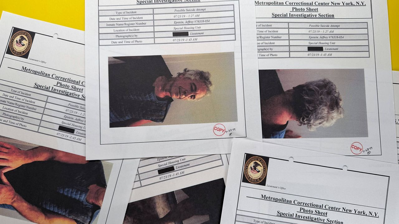 Redacted document from the Jeffrey Epstein files released by the Justice Department