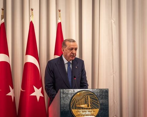 Turkish President Recep Tayyip Erdogan at NATO Ankara Summit July 2026