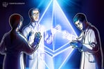 Ethereum blockchain network visualization for Ethereum Institutional nonprofit launch by Joe Lubin BitMine SharpLink