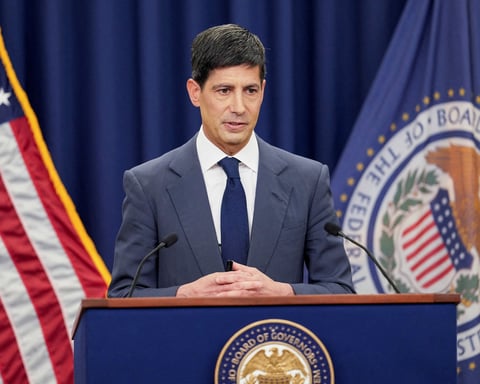 Federal Reserve Chair Kevin Warsh speaking at press conference June 2026 US interest rates jobs report