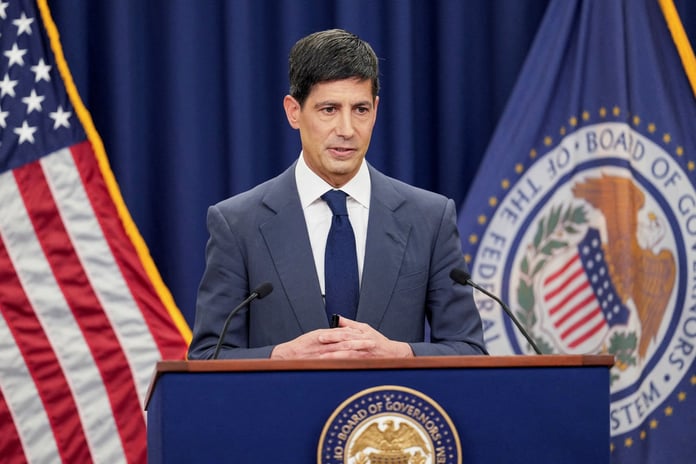 Federal Reserve Chair Kevin Warsh speaking at press conference June 2026 US interest rates jobs report