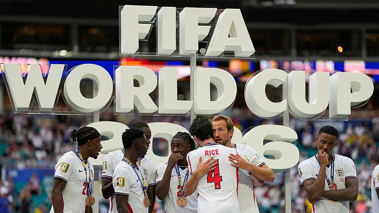 France versus England World Cup 2026 third-place playoff match in Miami