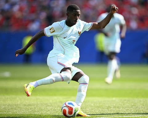 France players in action against Morocco at the 2026 FIFA World Cup quarterfinal