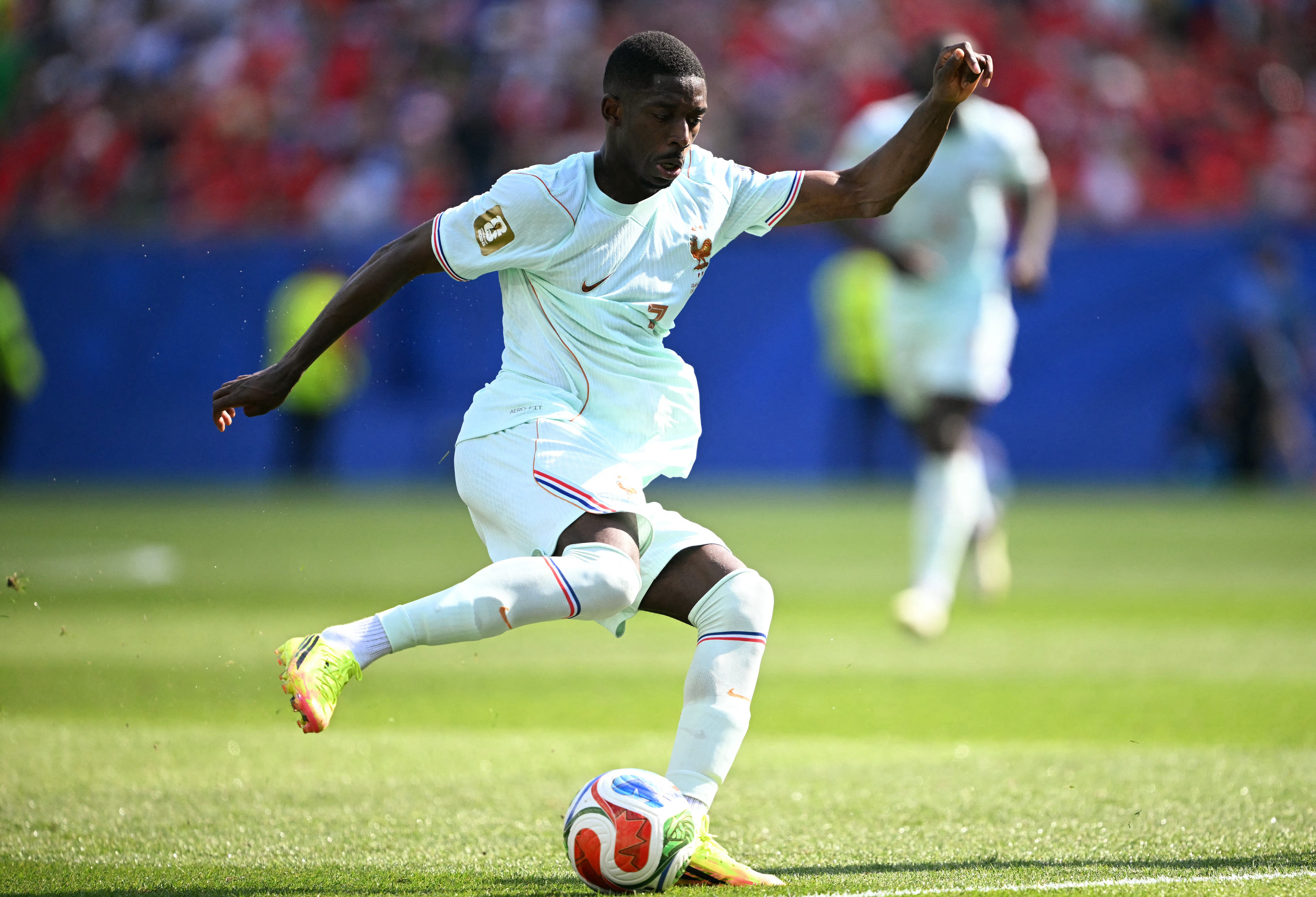 France players in action against Morocco at the 2026 FIFA World Cup quarterfinal