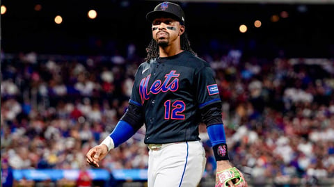 Francisco Lindor plays during the 2026 MLB All-Star Game at Citizens Bank Park in Philadelphia