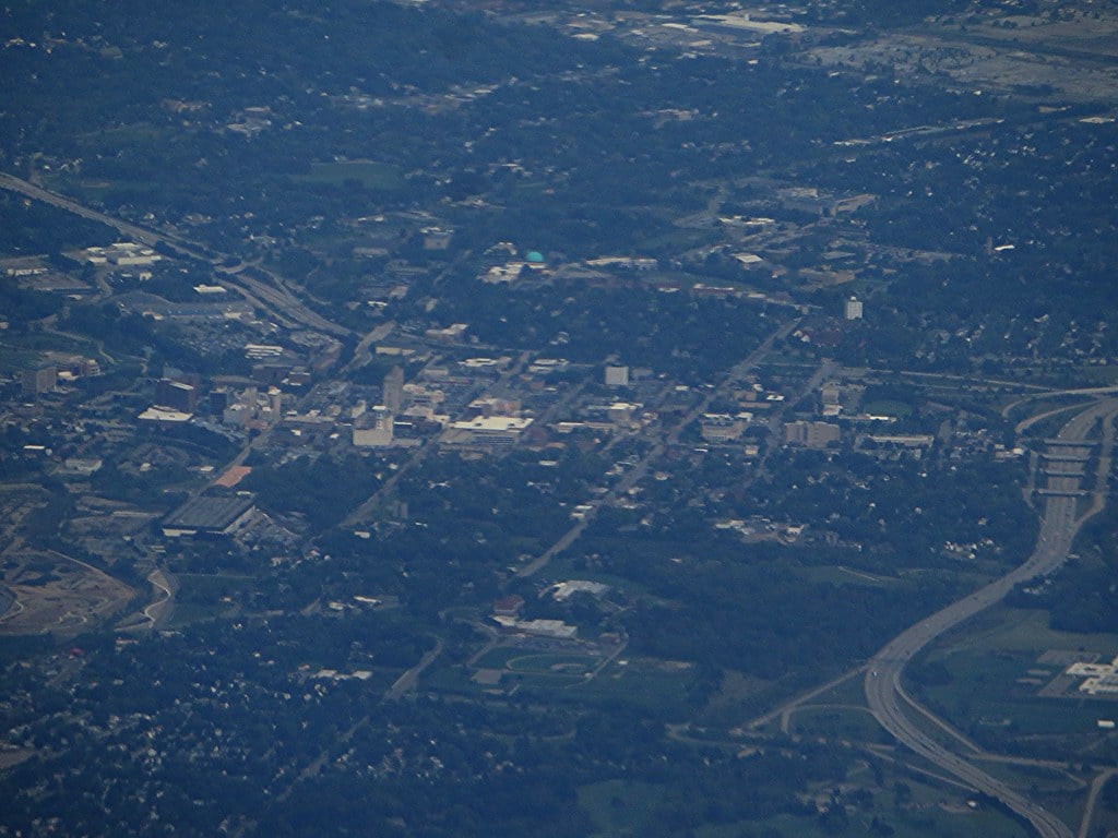 General Motors manufacturing facility in Detroit representing GM's North American industrial production