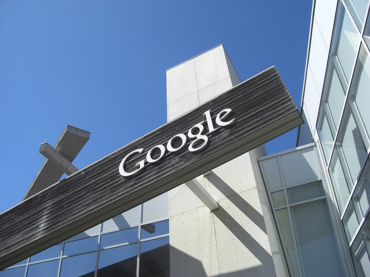 Google headquarters campus in Mountain View California as EU imposes DMA fine