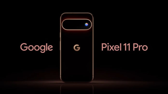 Google Pixel 11 Pro official teaser showing circular glow light design and revamped camera bar