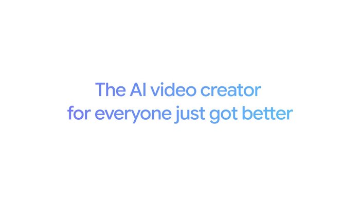 Google Workspace Vids product interface showing AI video creation with Gemini Omni integration