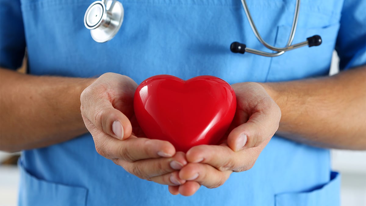 CDC infographic showing heart disease statistics in the United States