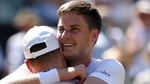 Harri Heliovaara and Henry Patten celebrate winning the Wimbledon 2026 men's doubles title
