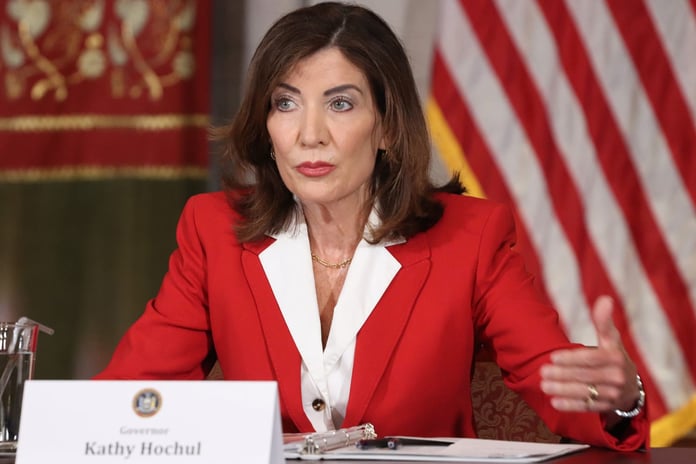 New York Governor Kathy Hochul explains energy-first conditions for data centers to return to New York after the moratorium