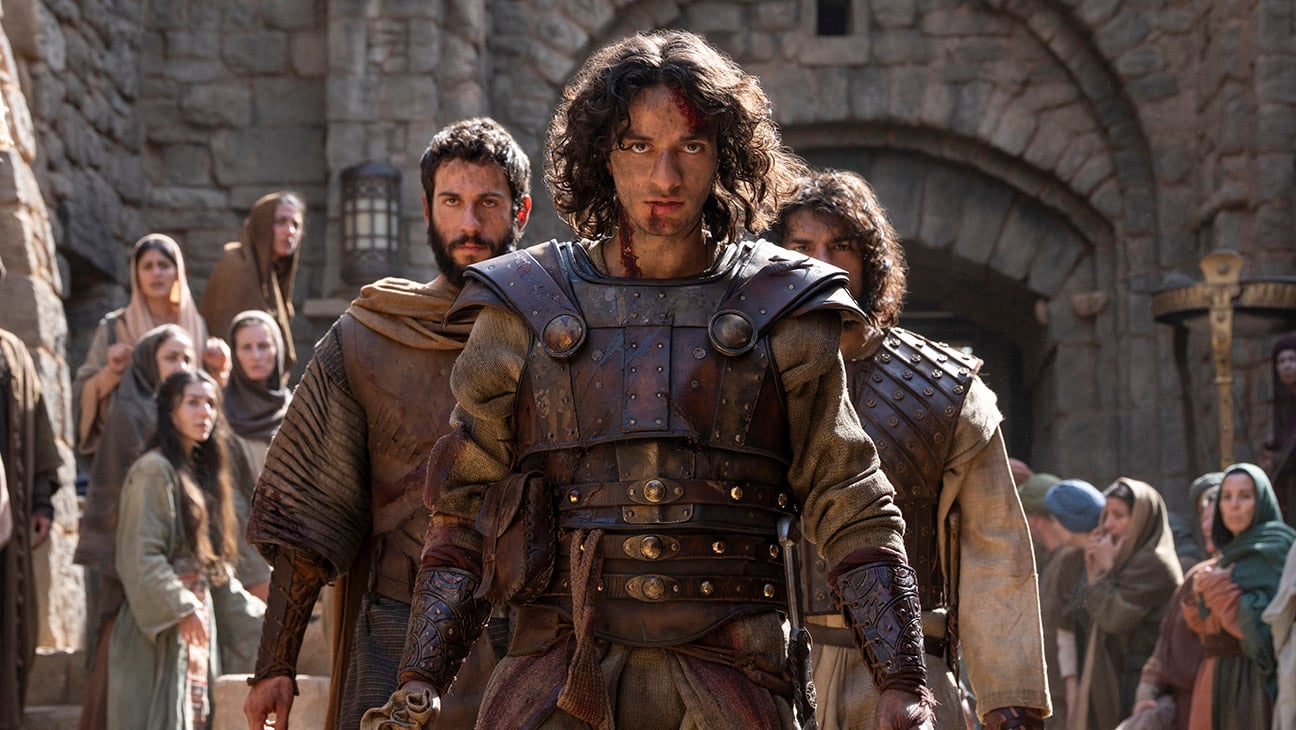 Michael Iskander as David in House of David Season 3 on Amazon Prime Video