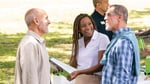 Seniors attending a Humana health fair as the company exits additional Medicare Advantage markets for 2027