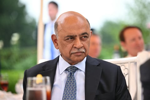 IBM CEO Arvind Krishna at event in 2026 as IBM stock crashes 25 percent on worst day in company history
