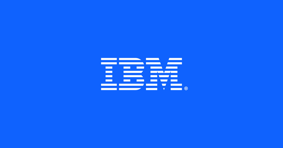 IBM logo representing the company whose stock fell 25% after Q2 earnings warning on July 14 2026