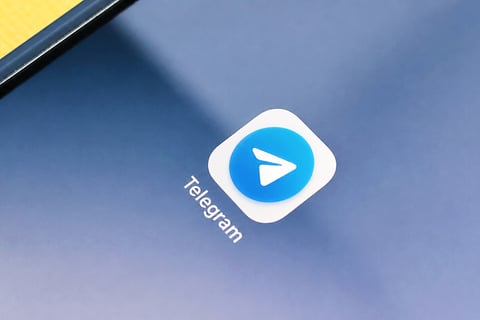 Telegram app logo as India MeitY sends notices to Telegram and Signal over username features amid fraud concerns