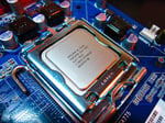 Intel processor chip representing Q2 2026 AI datacenter segment revenue growth of 59 percent