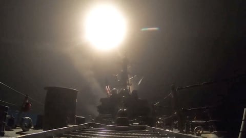 US military munition launch during strikes on Iran targeting Khuzestan province infrastructure July 2026